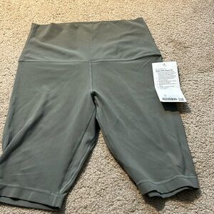 Lululemon align high rise biker shorts